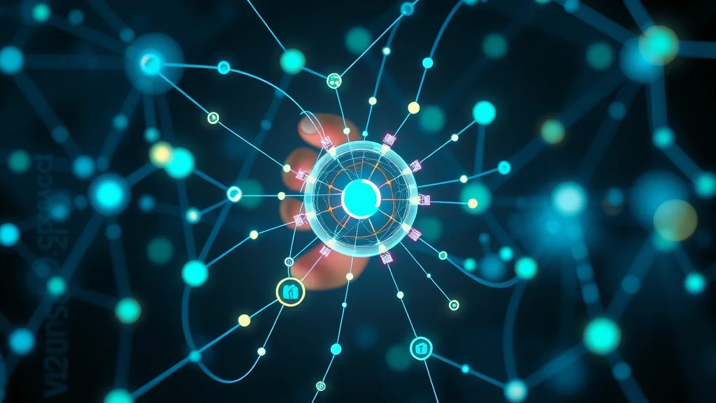 Interconnected glowing nodes representing ai trust signals such as reviews, citations, and brand mentions