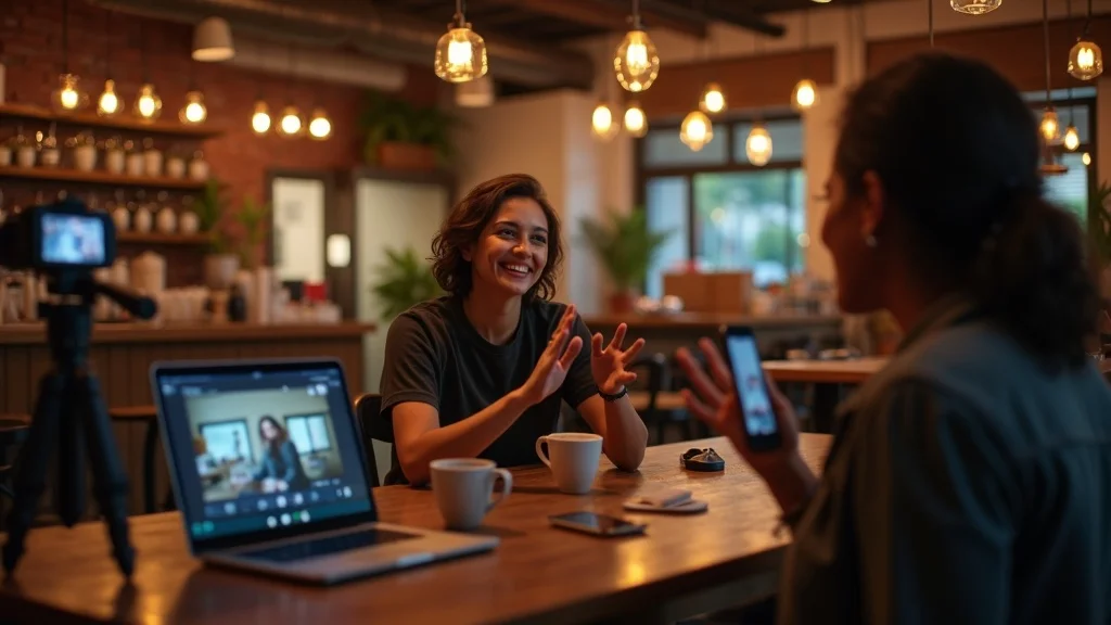 Memphis business owner live streaming to demonstrate activity—why local businesses don't show up in voice and ai search