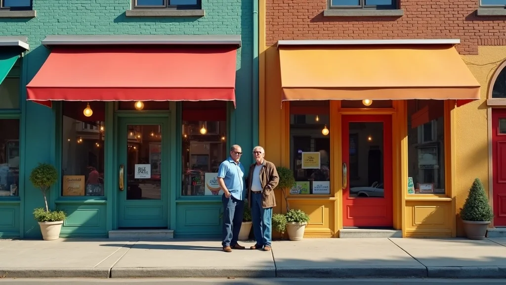Mismatched business branding showing why local businesses don't show up in voice and ai search