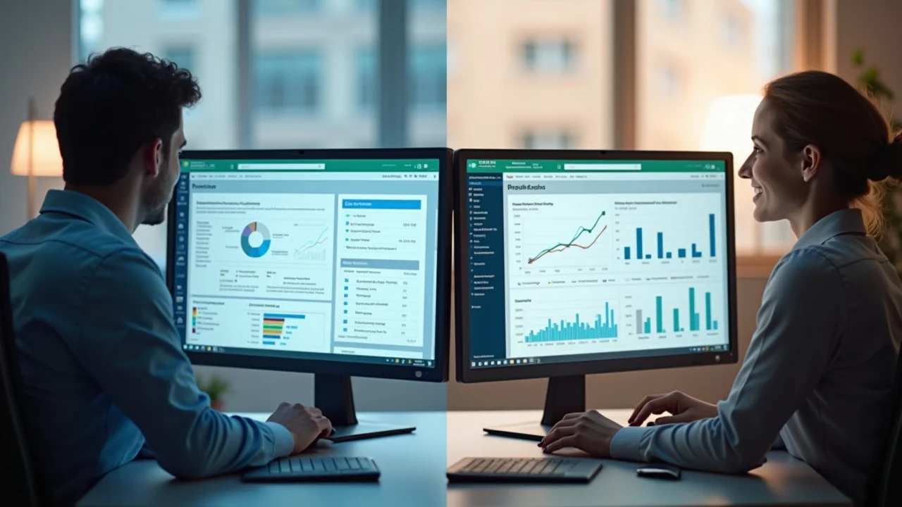 Amateur vs professional business dashboard for AI visibility - ChatGPT recommendations